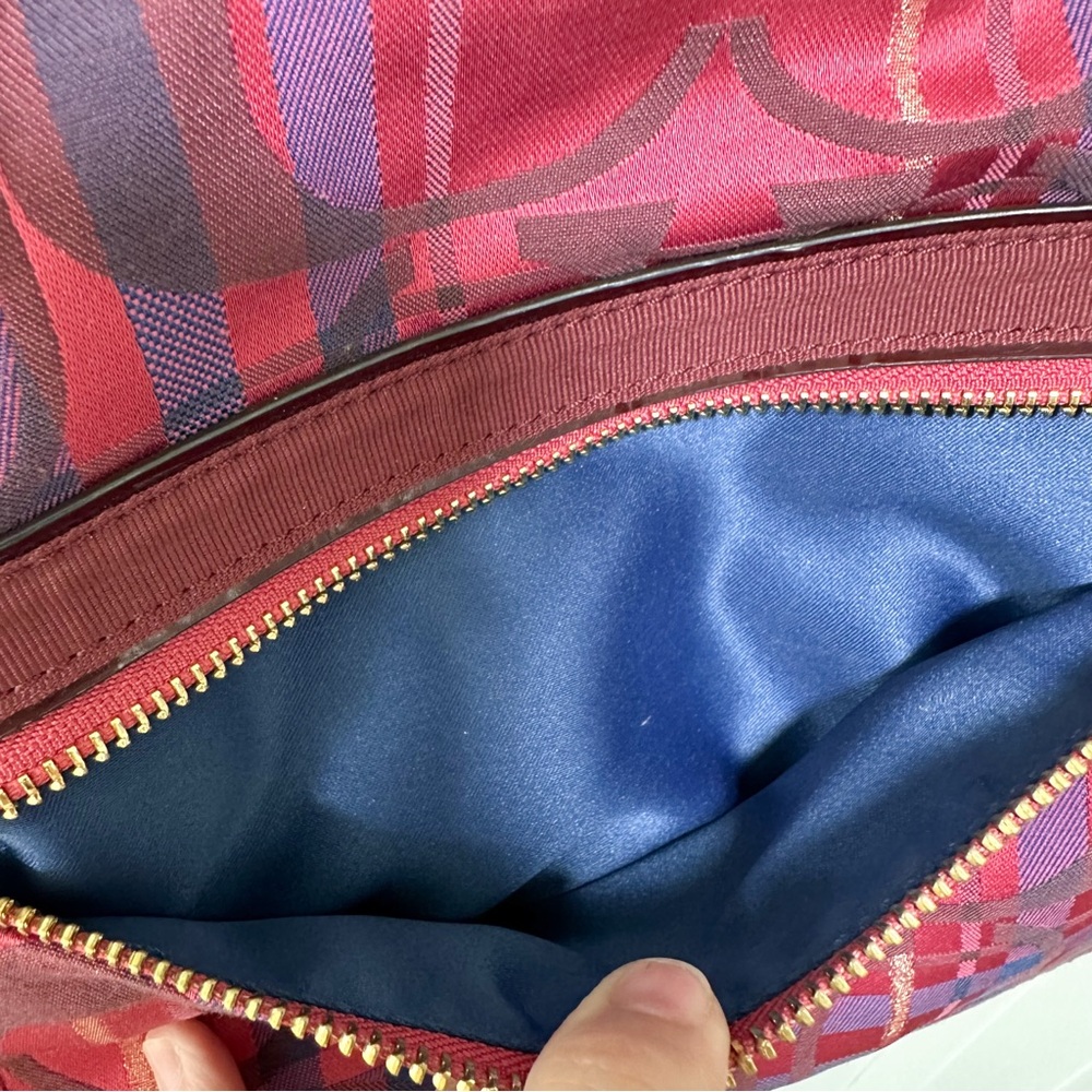 Coach Poppy Tartan Plaid Glamour Large Tote Limited Edition Vintage Y2K - Picture 10 of 12